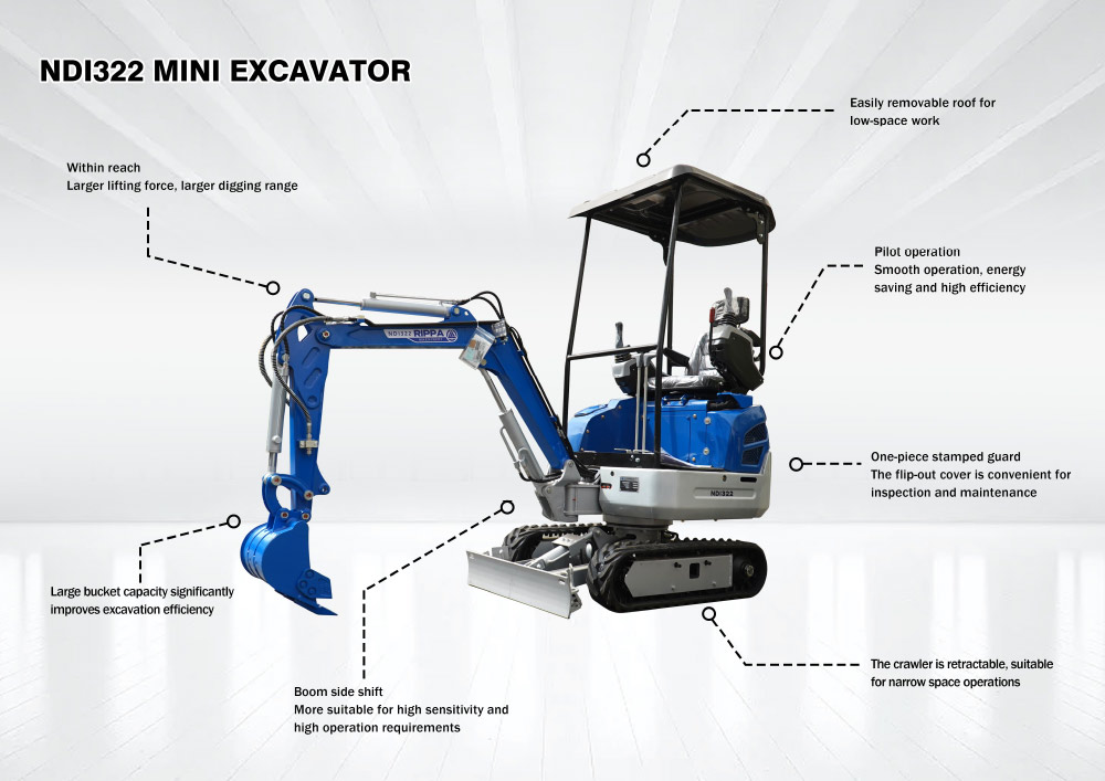escavatore 2Ton escavatore 2Ton