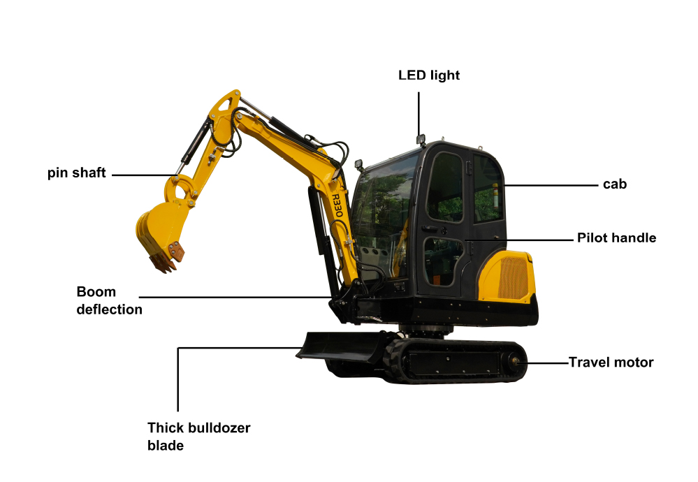 miniexcavadora de 2 toneladas