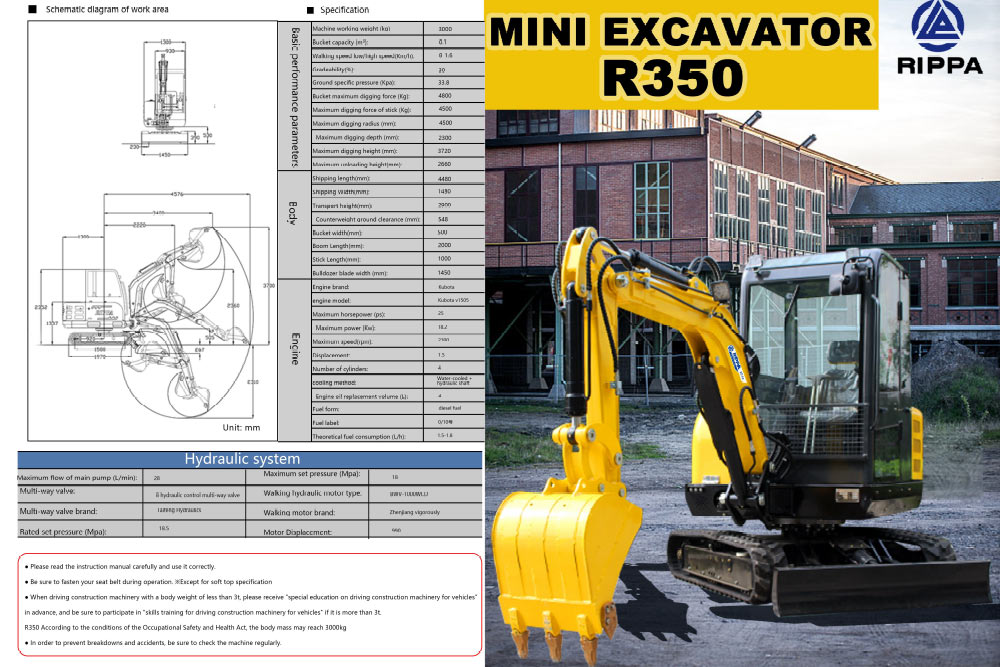 china excavator manufacturer